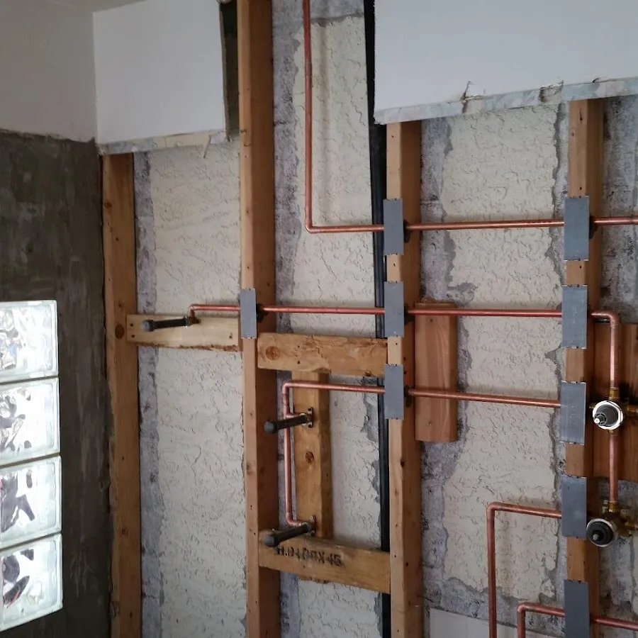 Copper pipe installation for Repiping in Denison